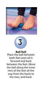 Sit and Be Fit_foot exercises_ball roll