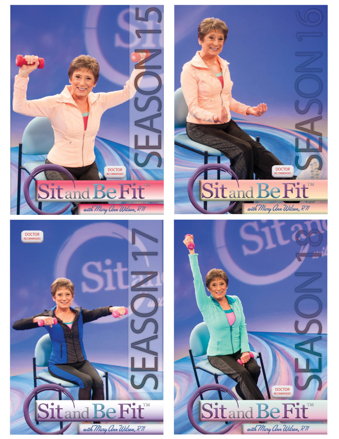 Season 18 Dvd Box Set Sit And Be Fit